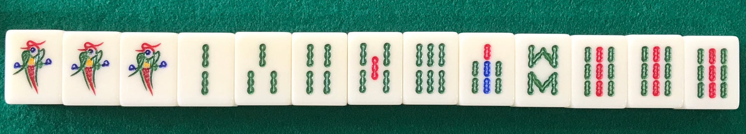 Nine Gates Hand waiting to game